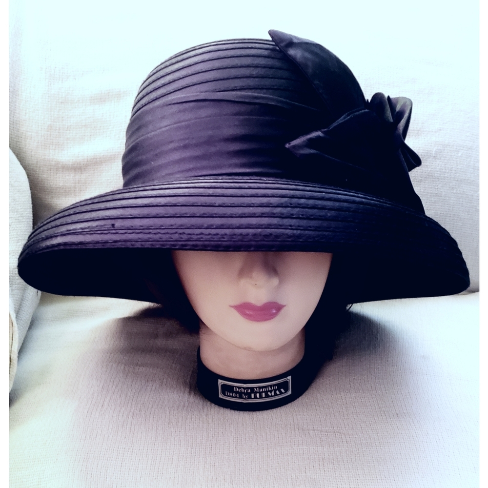Drop brim hat